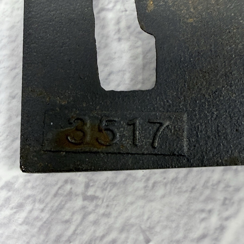 Vintage Vermont Castings 1983 Cast Iron Trivet Spring Edition Cottagecore Decor - Picture 11 of 11